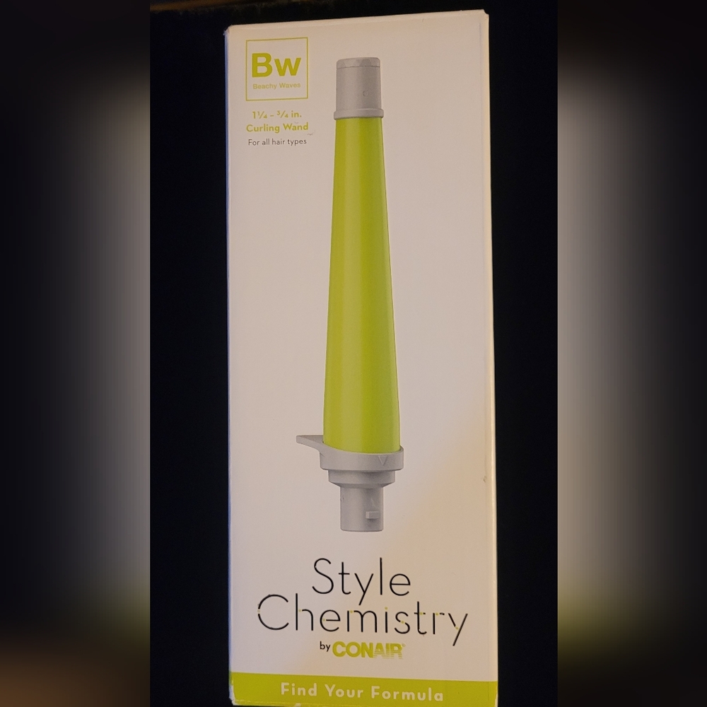 Style Chemistry by Conair Lime Green Curling Wand Barrel Only